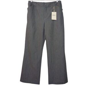 FHMLS Womens Grey Wide-Leg Pants Size XXL, 62%T & 32%R. NWT